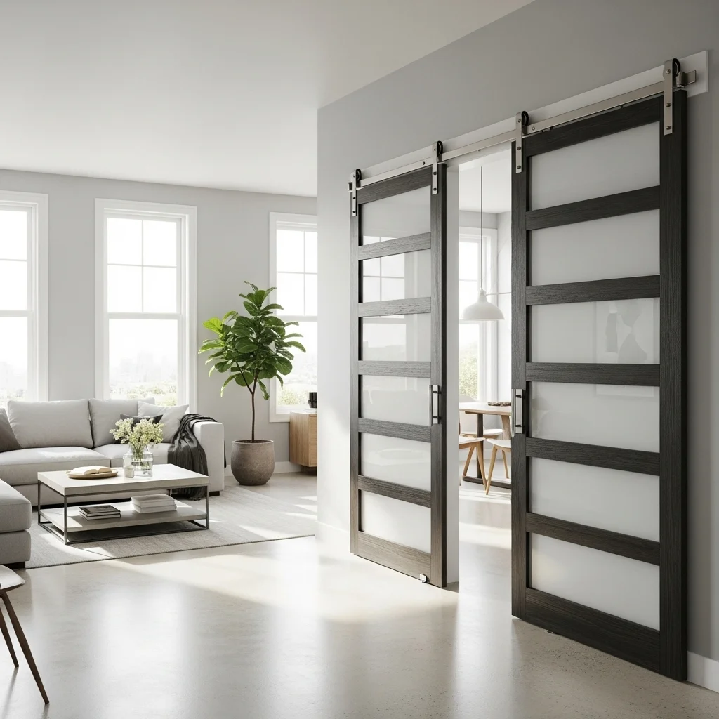  Install a Sliding Barn Door or Space-Saving Divider
