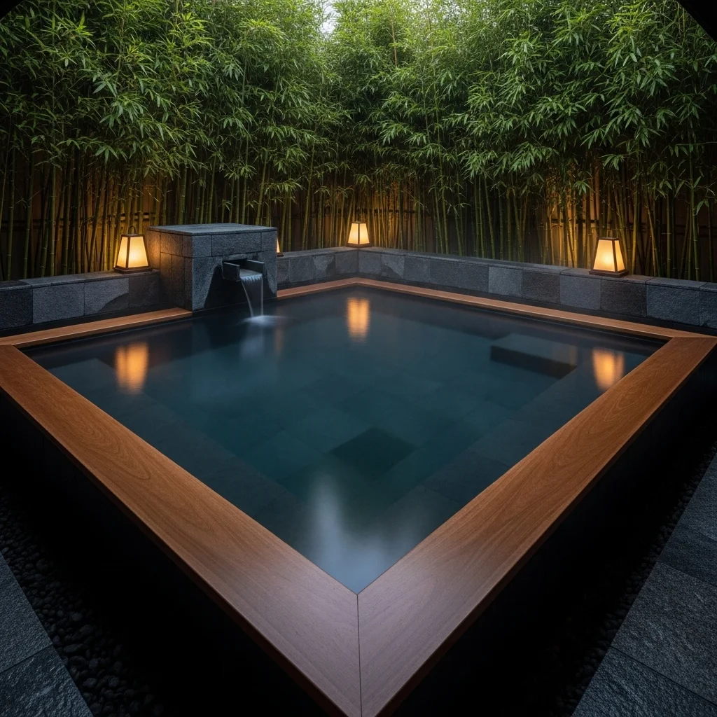 Japanese Zen Plunge Pool