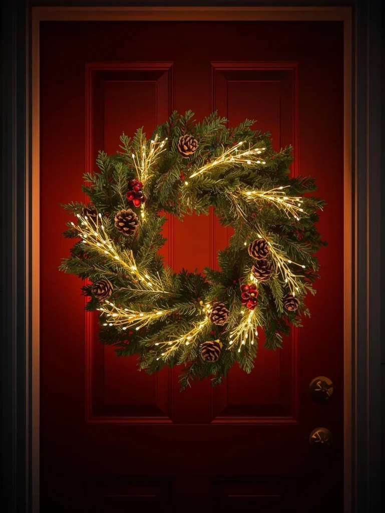 LED Light-Up Wreath