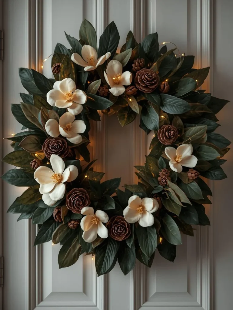  Magnolia Leaf Wreath