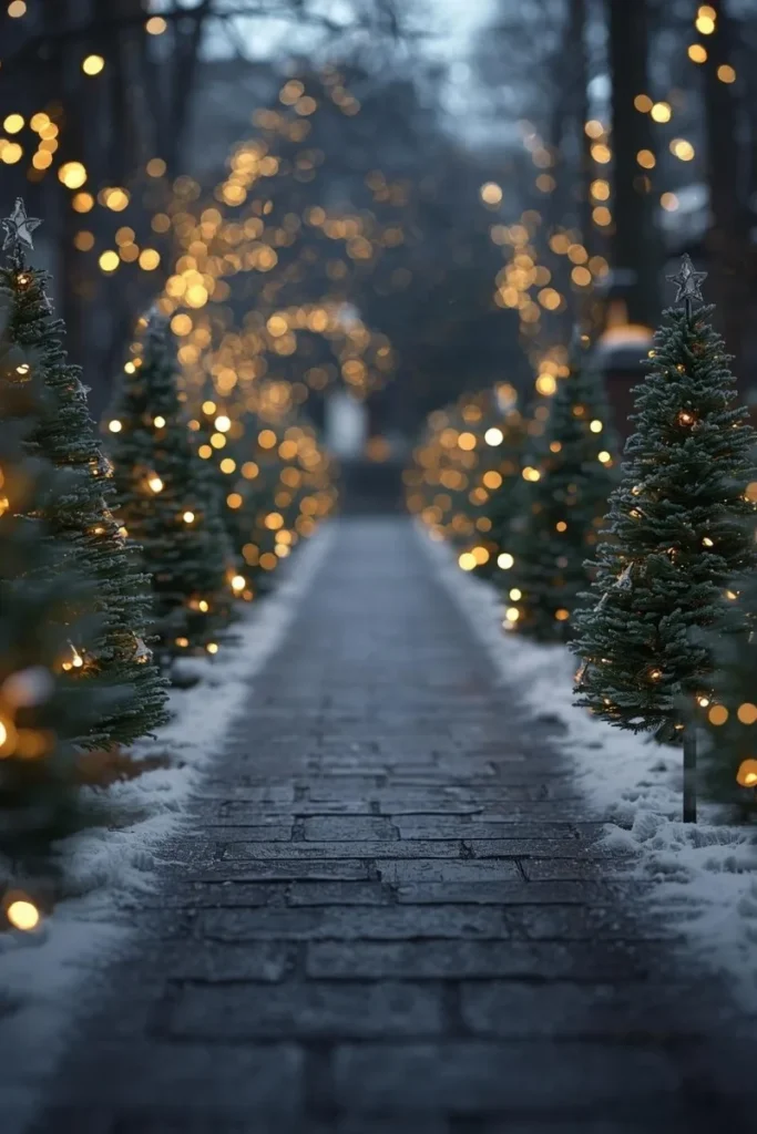 Mini Christmas Tree Stakes