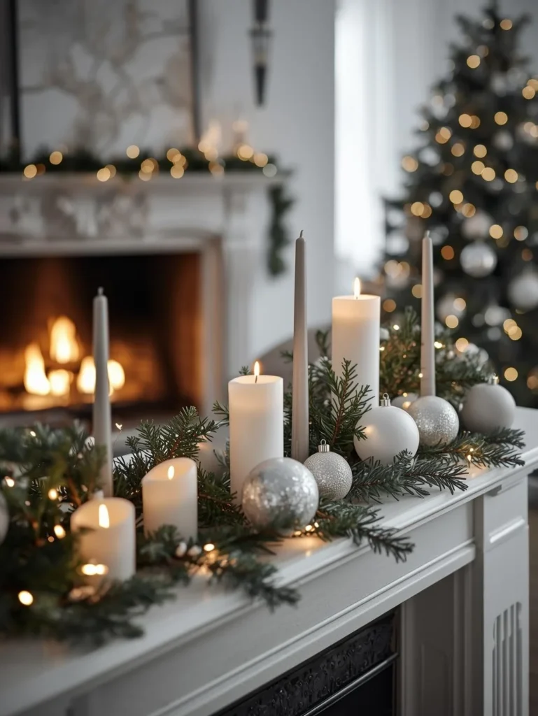 Minimalist Monochrome Mantle