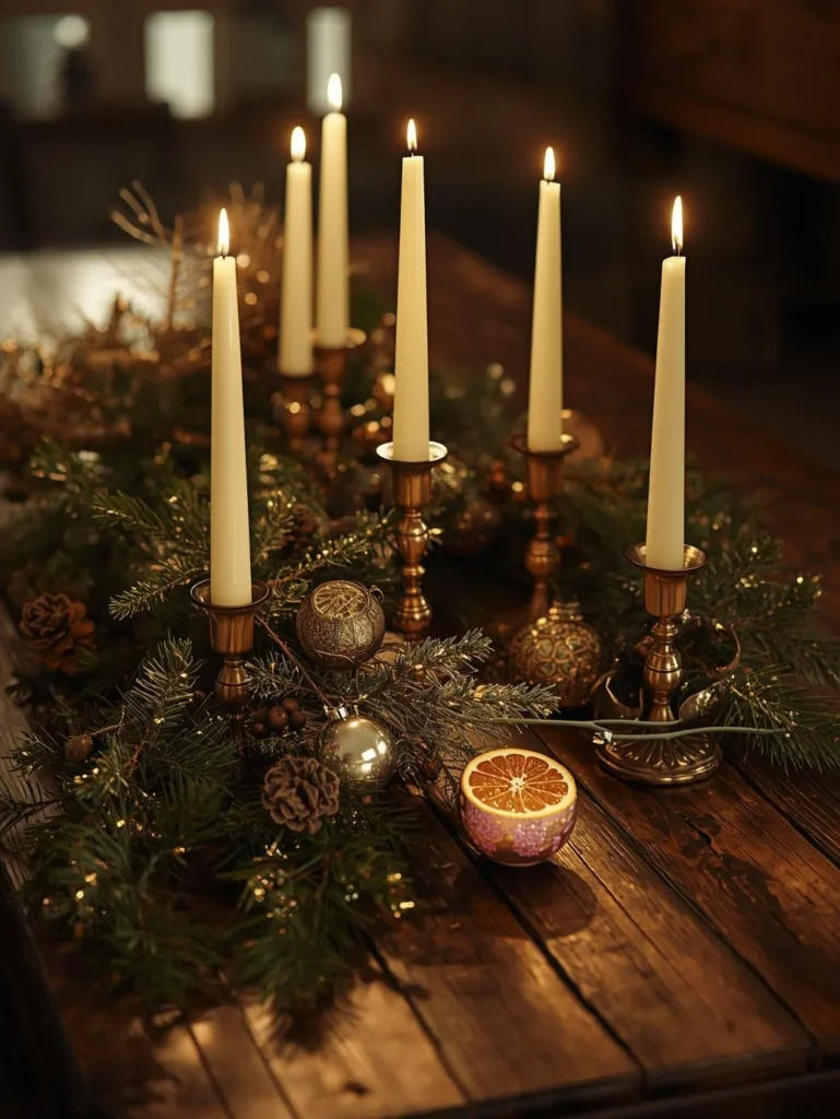  Nostalgic Candle Arrangements