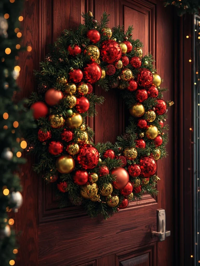 Ornament Ball Wreath