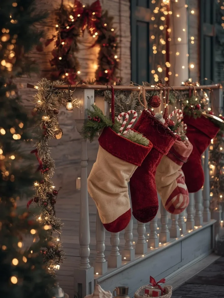 Outdoor Christmas Stockings