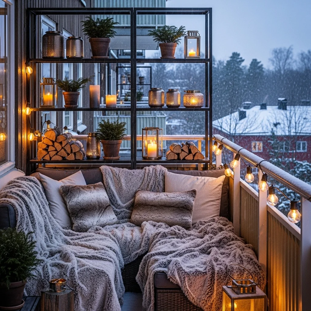 Outdoor Shelving for Decor