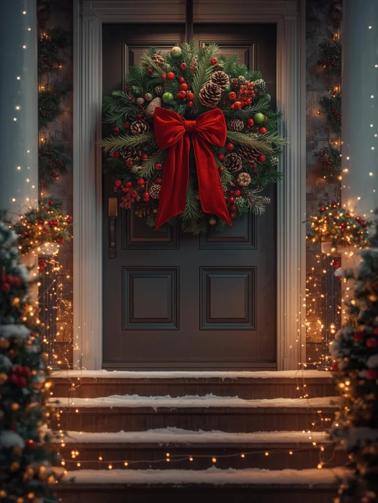 Oversized Front Door Wreath