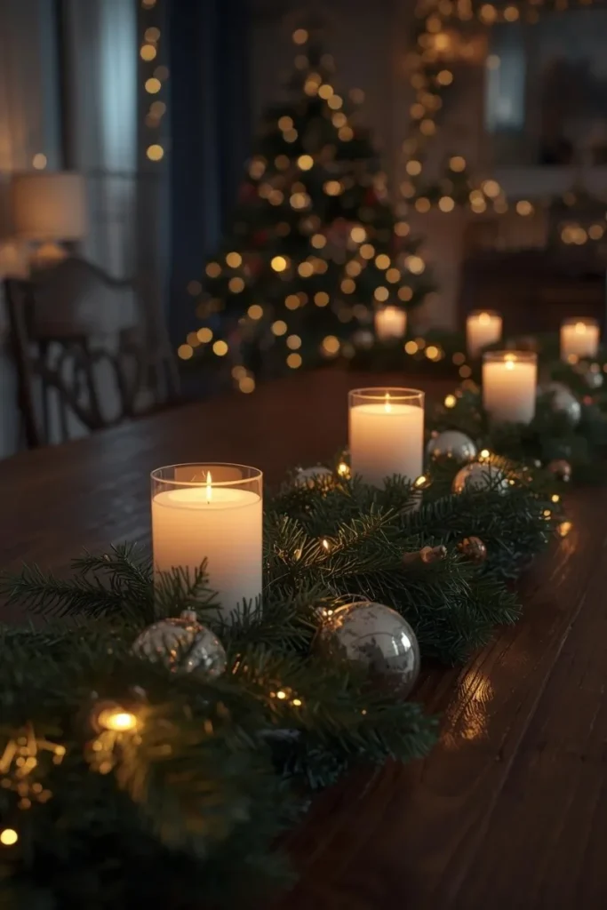 Quick Candle Garlands