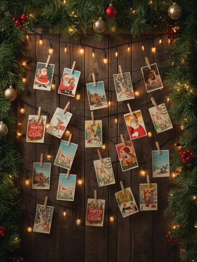 Retro Christmas Lights Display