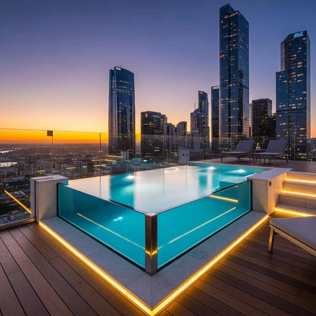 Rooftop Plunge Pool