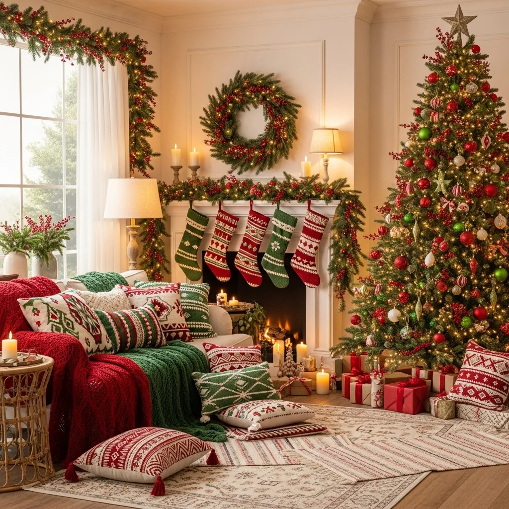  Rustic Farmhouse Christmas Charm