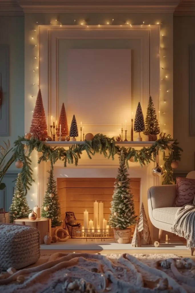 Seasonal Mantel Display