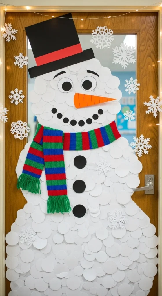  Snowman Door Design