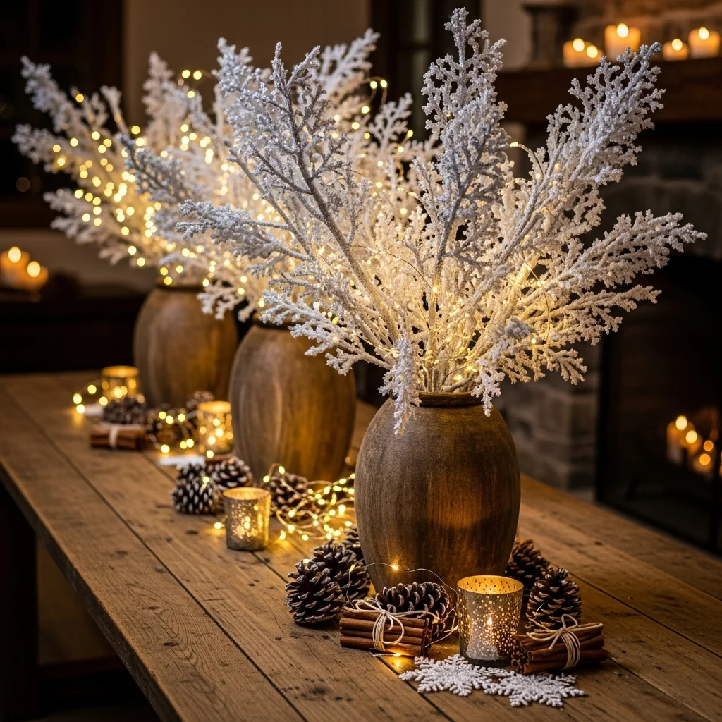 Snowy Branches for a Winter Wonderland Vibe