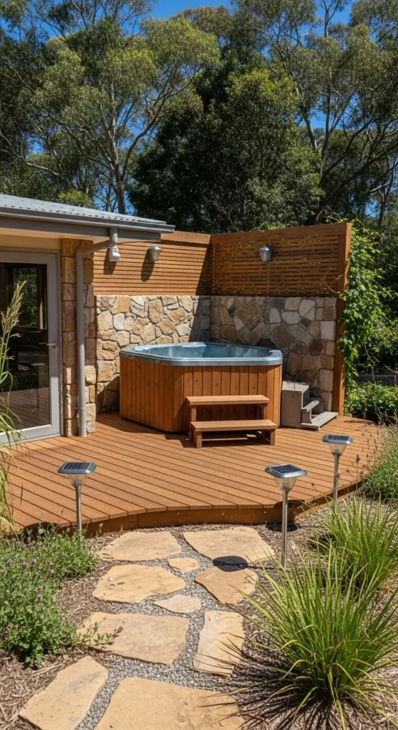  Sustainable Patio with Recycled Materials