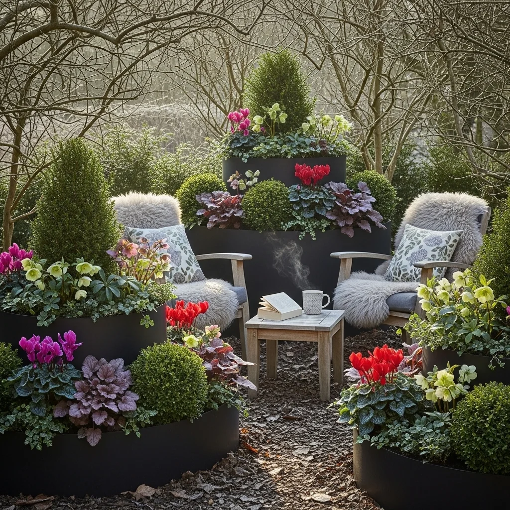 Tiered Planter Arrangements