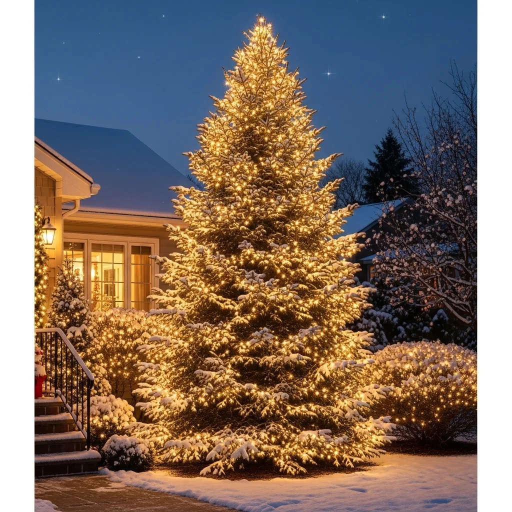 Tree Trunk and Branch Lighting