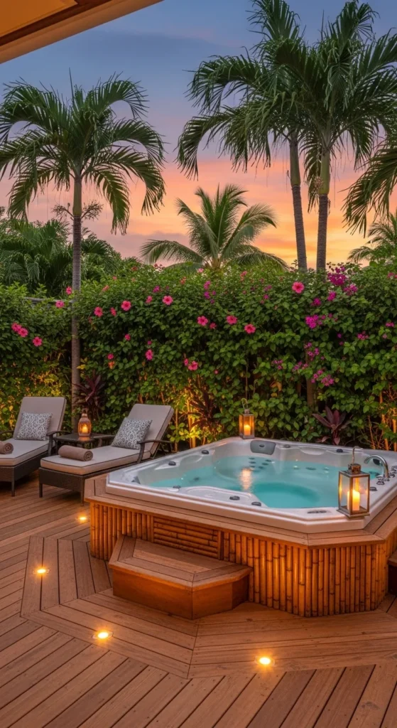 Tropical Retreat with Lush Landscaping