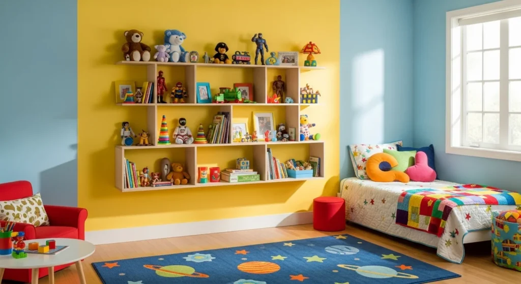  Use Decorative Shelving for Display