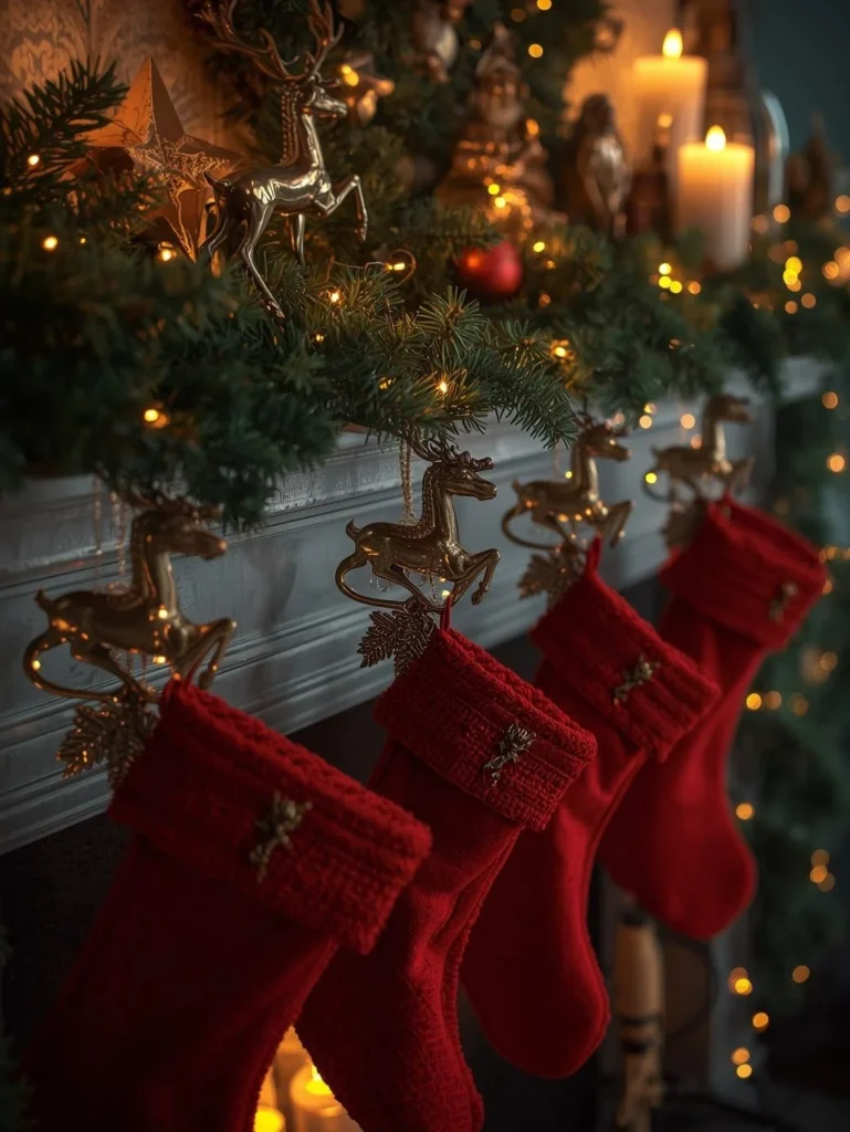 Vintage Stocking Holders