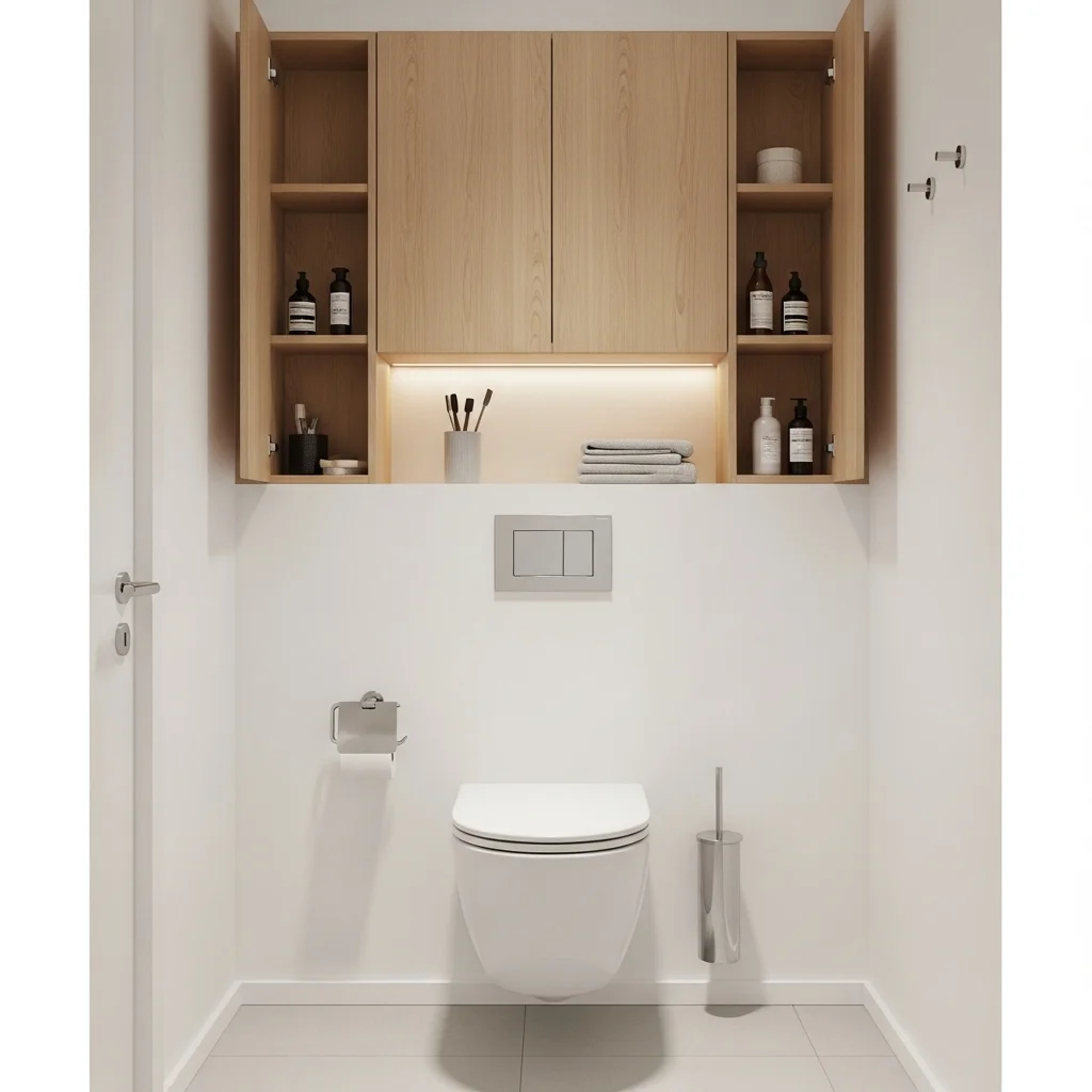 Wall-Mounted Cabinets with Doors