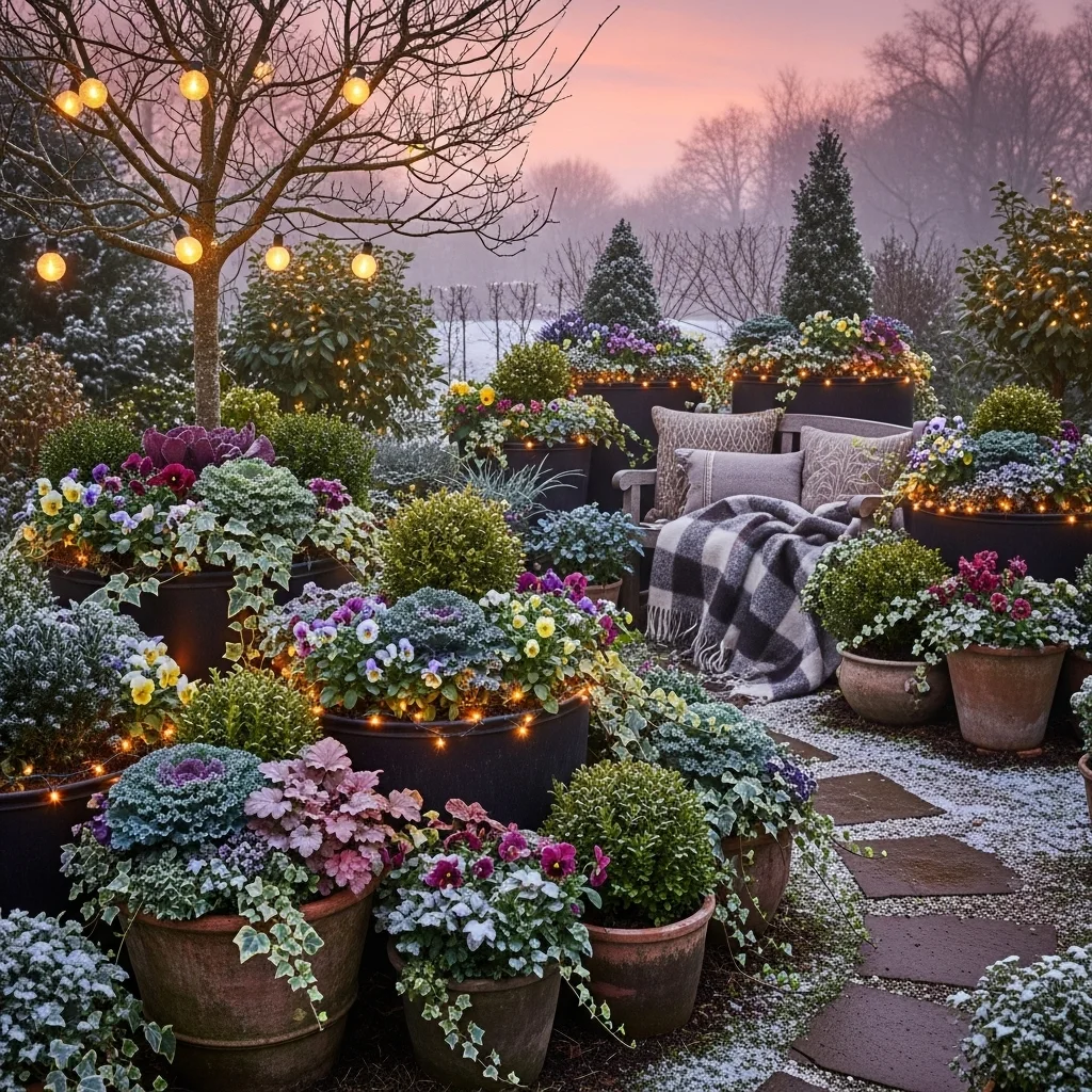 Winter Container Gardens