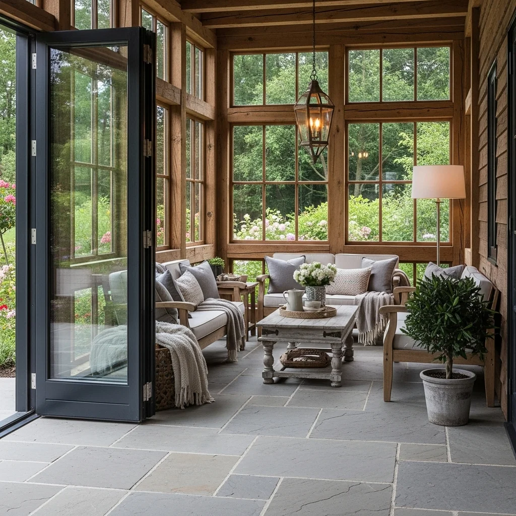 Wood-Framed Enclosure