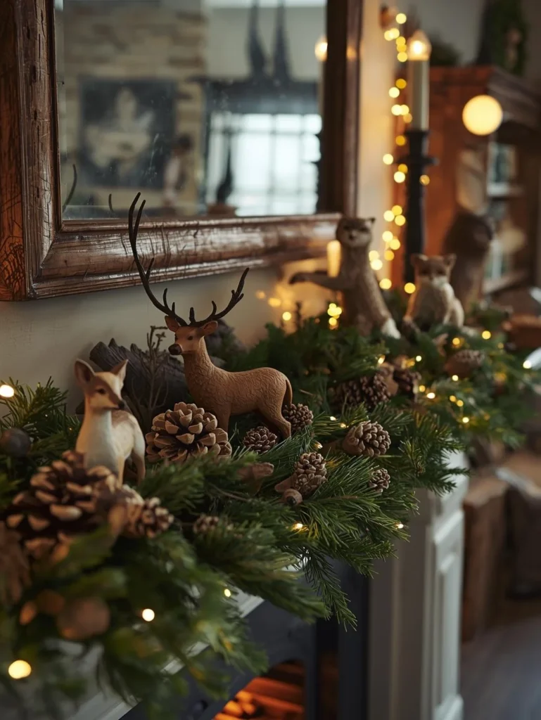 Woodland Animals Mantle