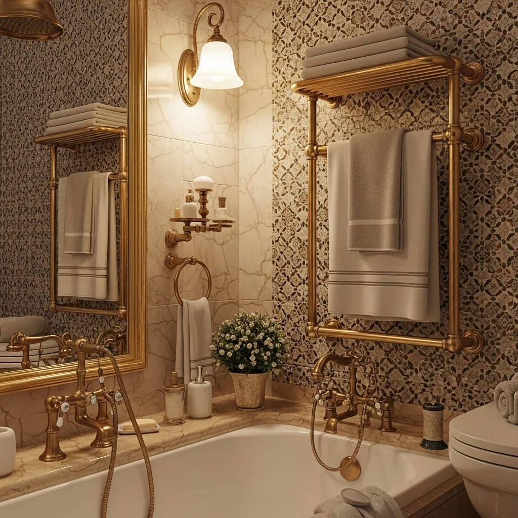 Add Brass or Copper Fixtures