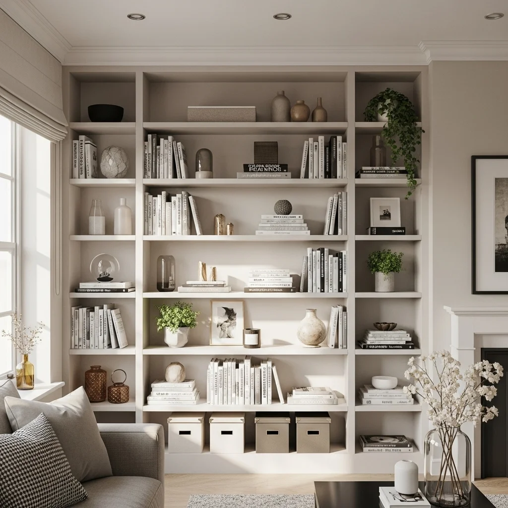  Add Built-In Bookshelves