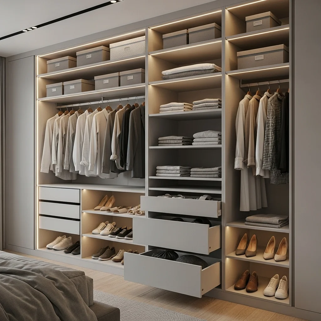Add Built-In Drawers for Hidden Storage