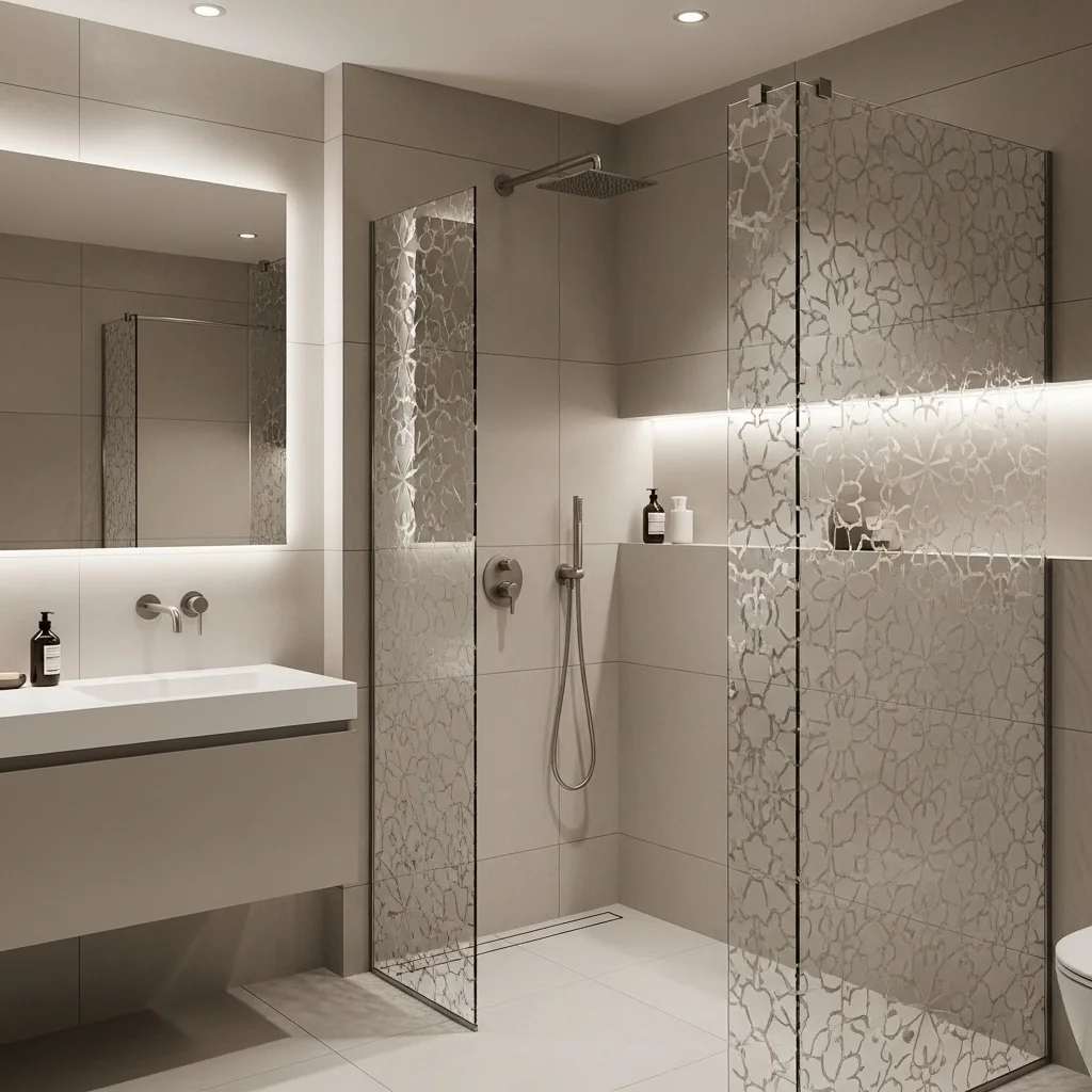 Add Decorative Glass Etching or Frosting