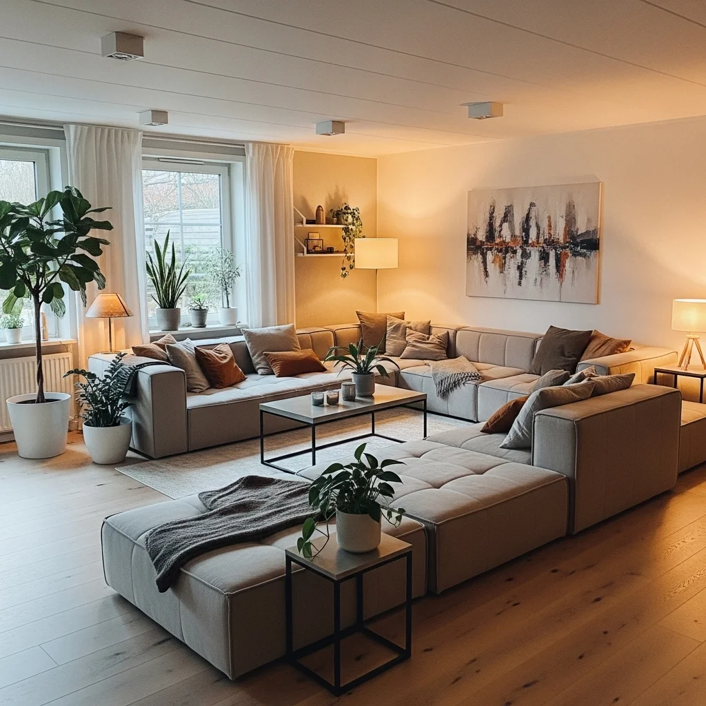  Add Depth with Modular Seating