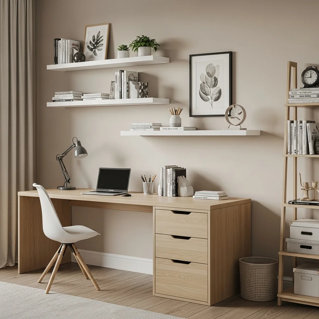  Add Floating Shelves for Display