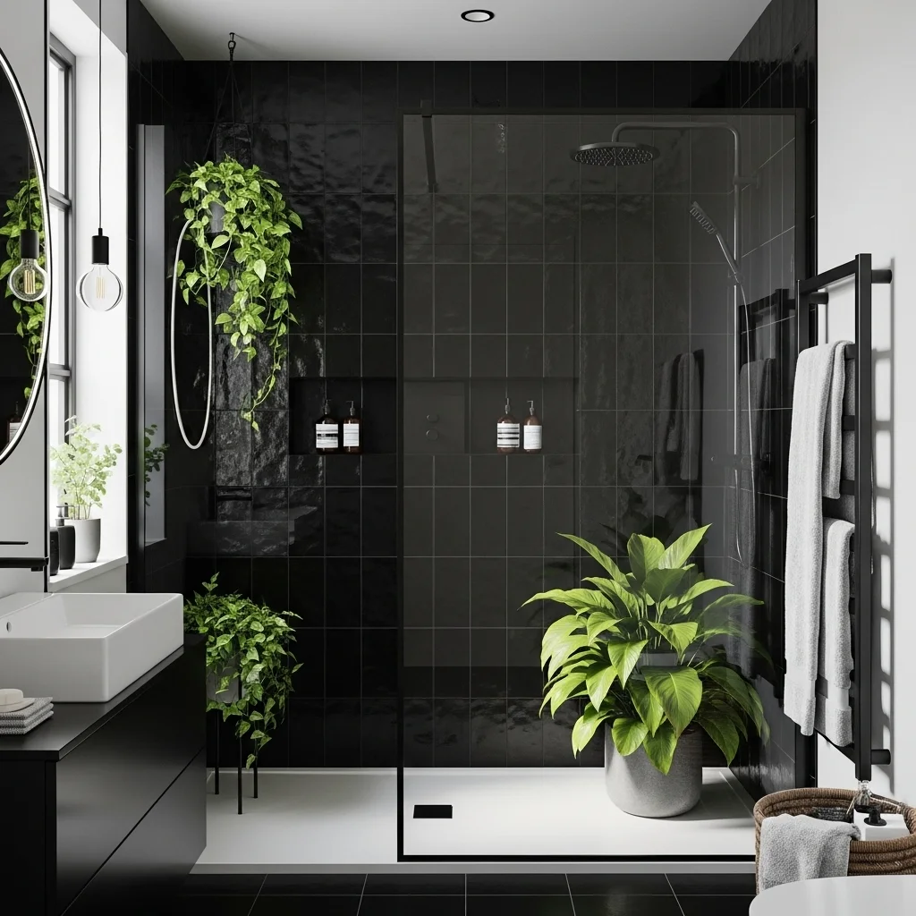 Add Greenery for Contrast