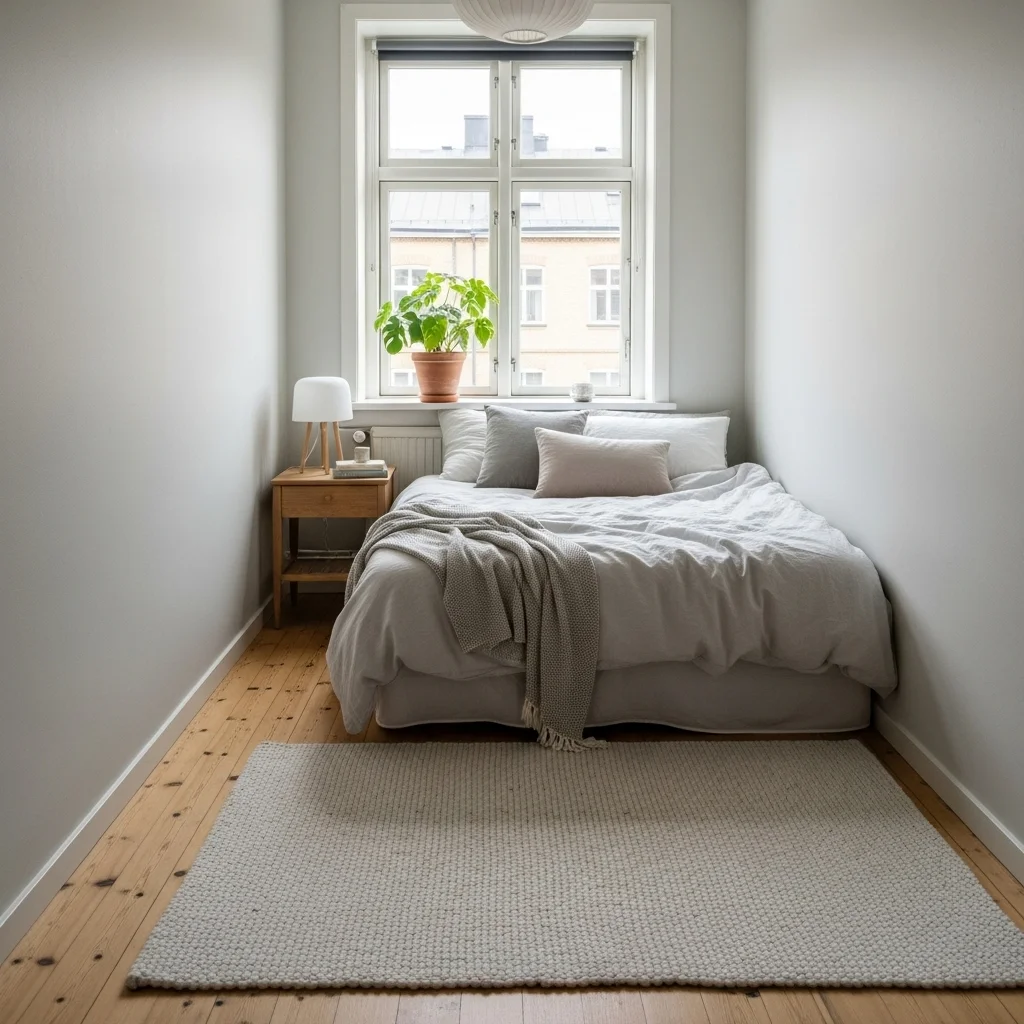Add Light-Colored Rugs