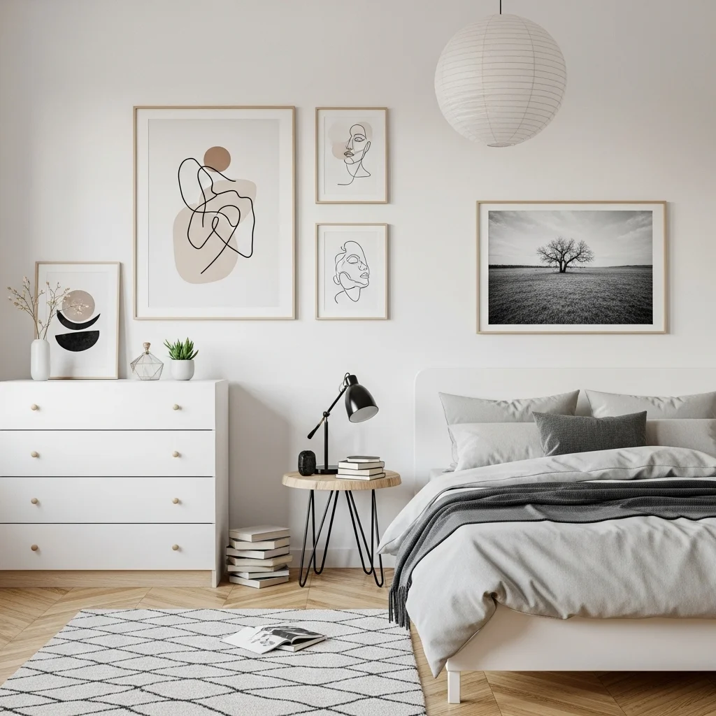 Add Minimalist Wall Art