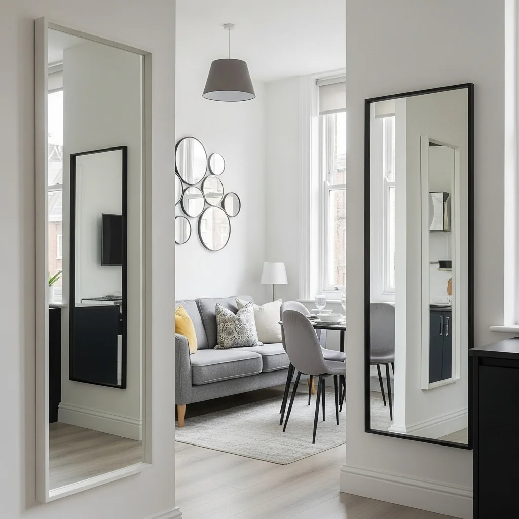 Add Mirrors to Create an Illusion of Space