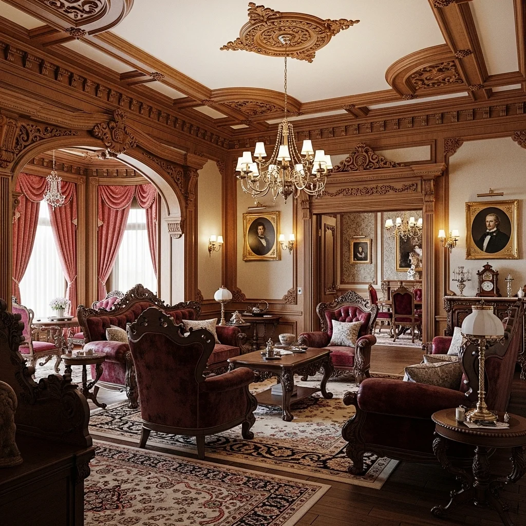  Add Ornate Wooden Trim and Molding