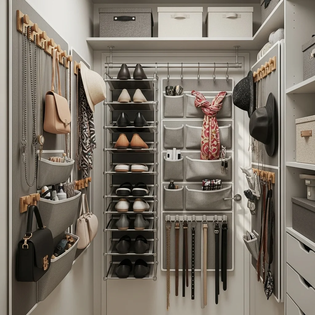  Add Over-the-Door Storage Solutions