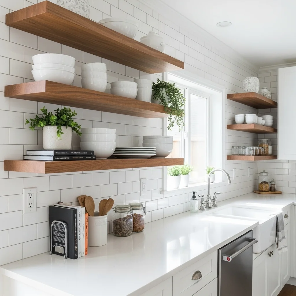 Add Over-the-Sink Shelving