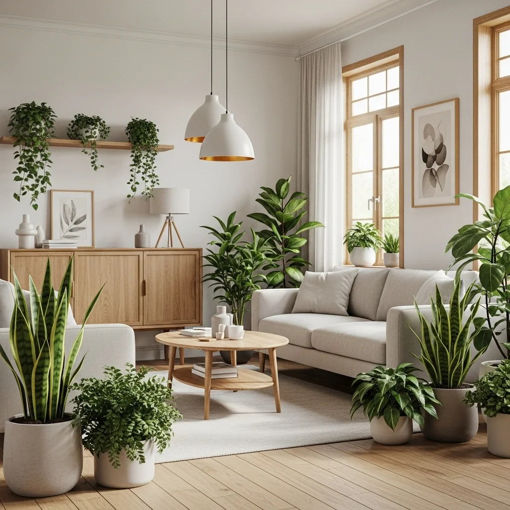  Add Plants for Freshness and Balance