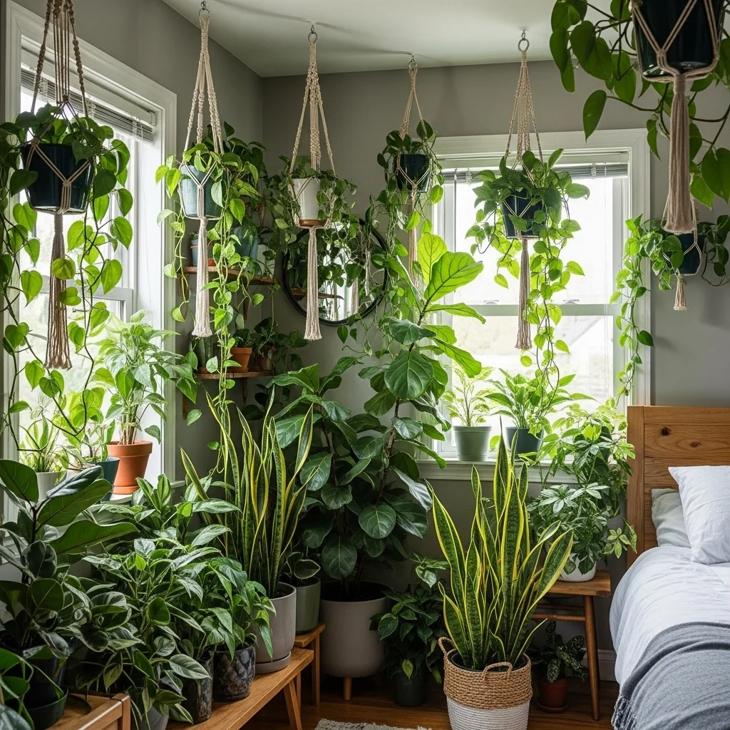 Add Plants for a Natural, Free-Spirited Look