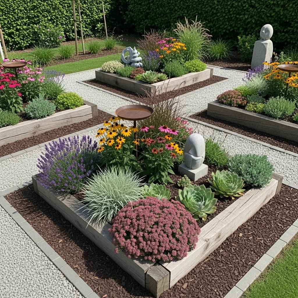 Add Raised Beds for Easy Care and Cleaner Layouts