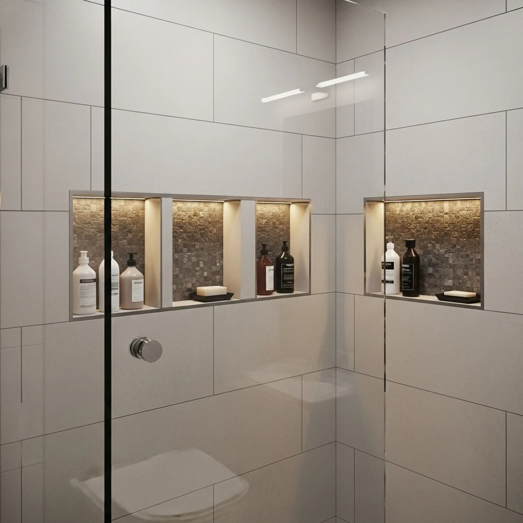 Add Recessed Niches for Storage