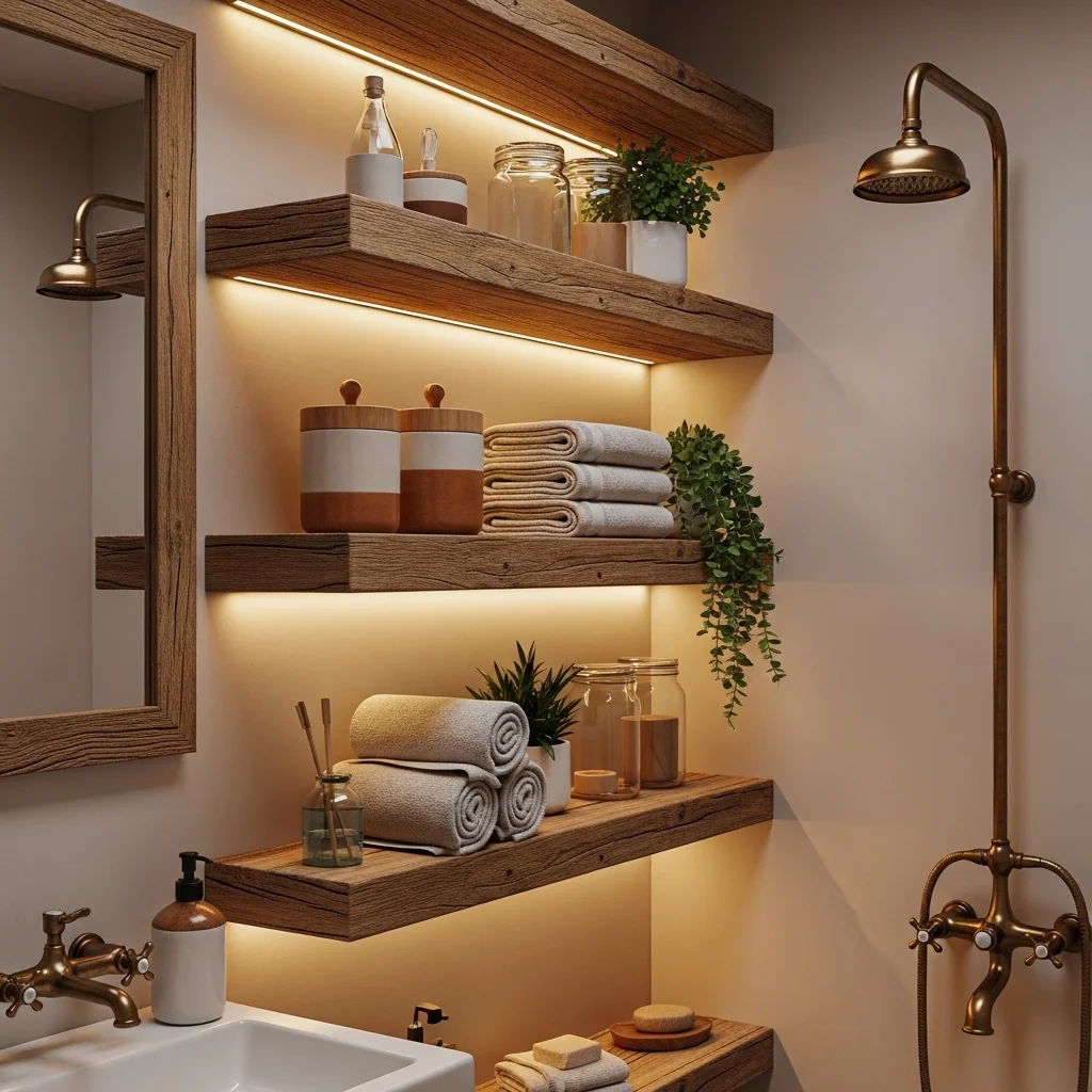 Add Reclaimed Wood for Rustic Warmth