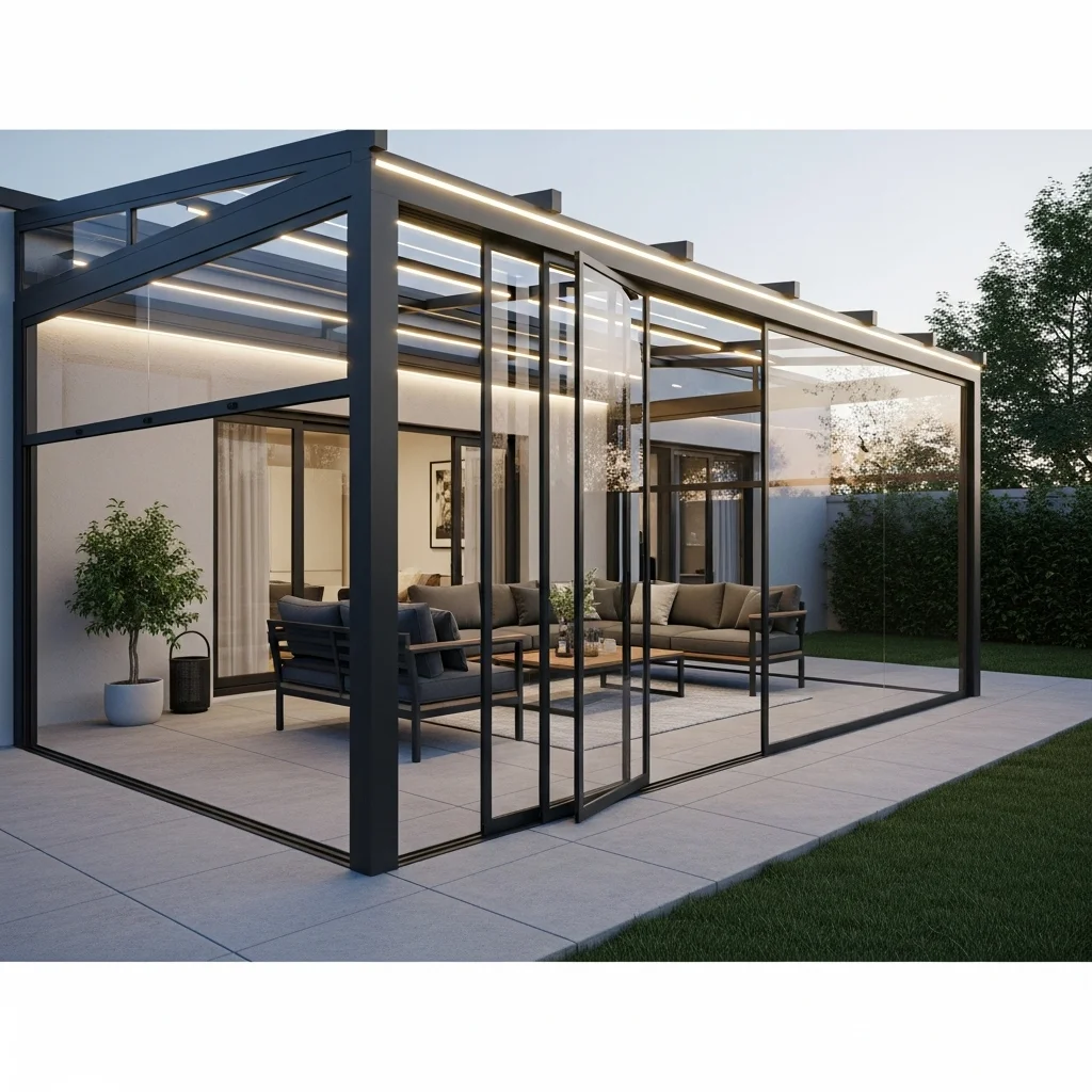 Add Retractable Vinyl Panels