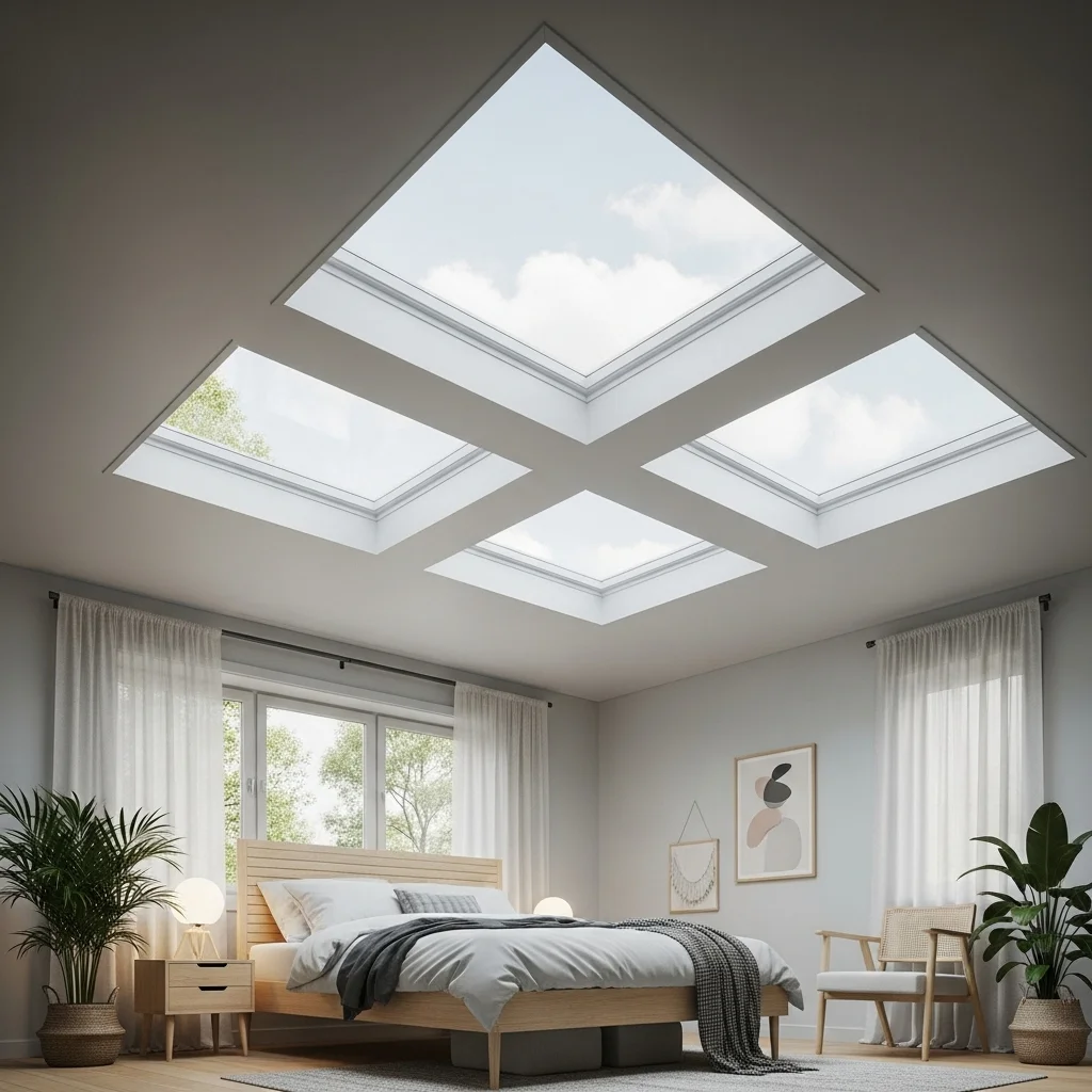 Add Skylight Panels for Natural Beauty