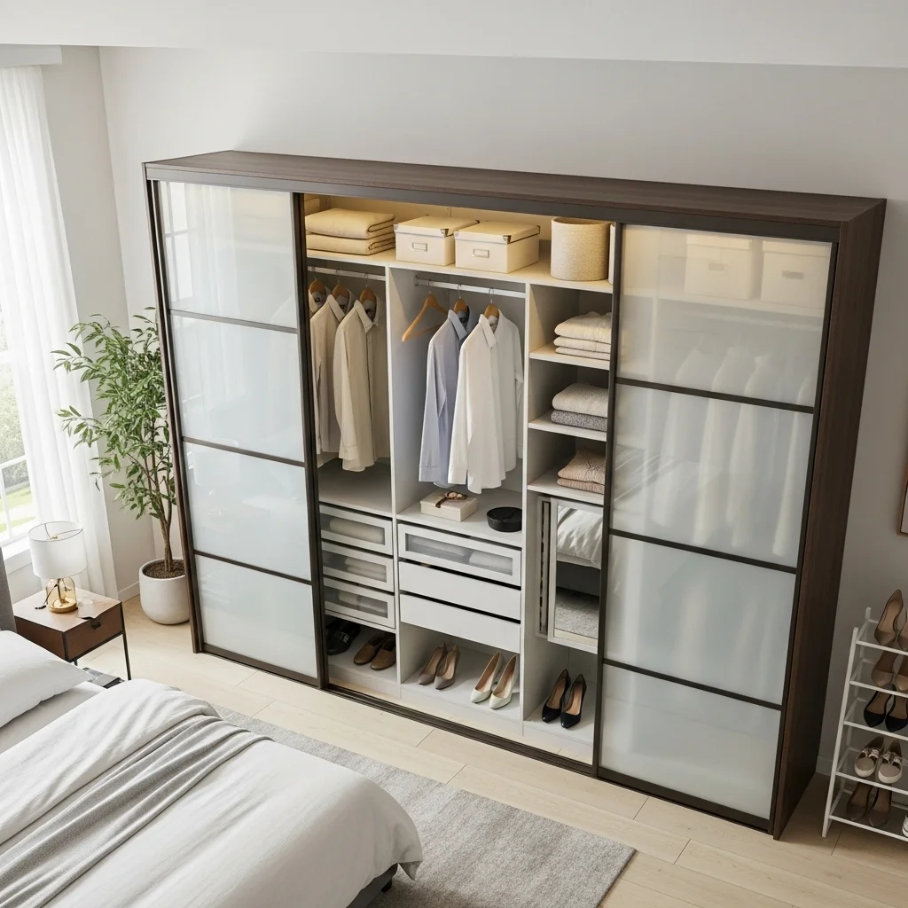 Add Sliding Doors for Space Efficiency