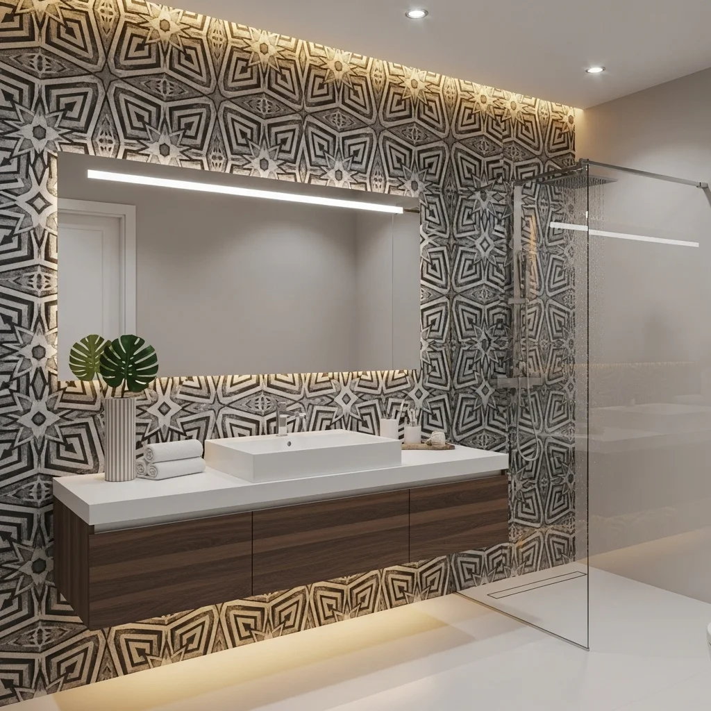 Add Statement Walls or Wallpaper